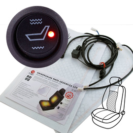 Samochodowe maty grzewcze pod tapicerkę fotela 302