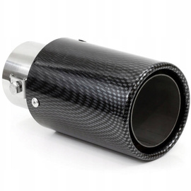 Końcówka tłumika wydechu ze stali nierdzewnej "Karbon"