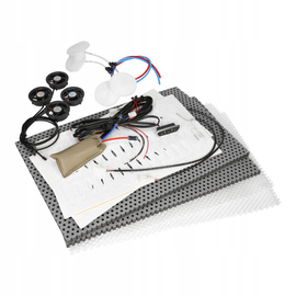 Mata Samochodowa 3w1 Grzewcza, Chłodzenie, Masaż pod Tapicerkę ZESTAW Fotel