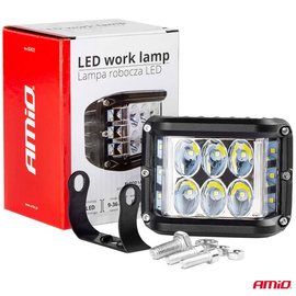 LAMPA ROBOCZA 12 LED HALOGEN 36W SZPERACZ 12-24V