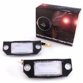 Lampki LED podświetlenia tablicy rejestracyjnej FORD FOCUS MK2 II C-MAX