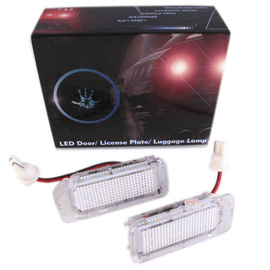 Lampki LED podświetlenia tablicy rejestracyjnej FORD FOCUS MK2 II C-MAX
