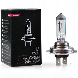 Żarówka halogenowa H7 24V 70W PX26d Clear