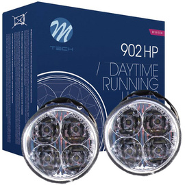 ŚWIATŁA DZIENNE DRL, mocne lampy do jazdy dziennej, diody HP 1W Mode: 902 M-TECH