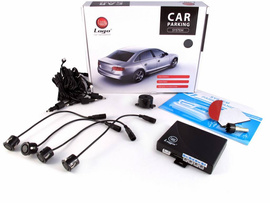 Czujniki cofania z buzzerem 4 sensory 18mm CP10M4W